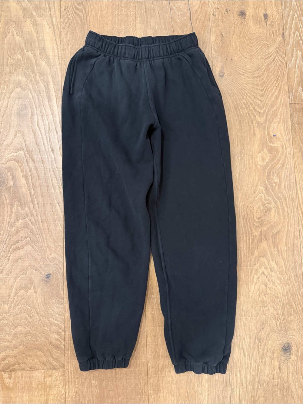 Lululemon Black Sweat Jogger Pants